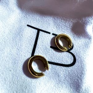 Never worn mini gold plated ear cuffs.